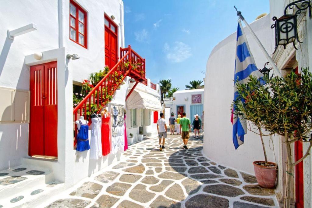 Lakka Apartments In Chora Mykonos Town Eksteriør bilde